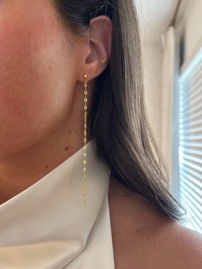 Chain duster earrings (like Ring Concierge!)